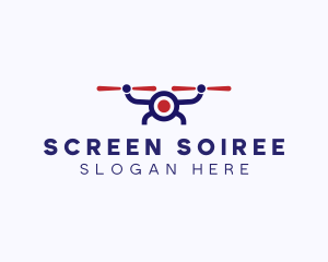 Drone Aerial Camera logo design