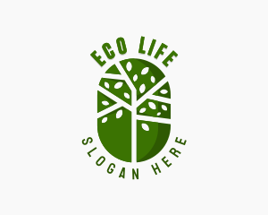 Tree Eco Park logo design