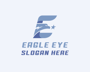 Eagle Athletics Letter E logo design