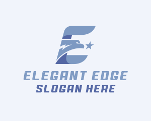 Eagle Athletics Letter E logo design