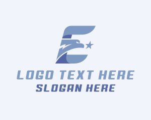 Eagle Athletics Letter E Logo