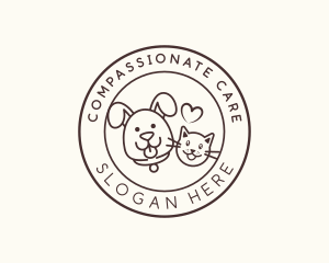 Cat Dog Care logo design