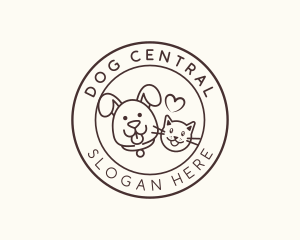 Cat Dog Care logo design