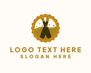 Beer Bottle Badge logo