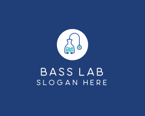 Medical Stethoscope Laboratory logo design