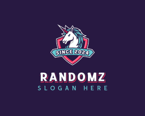 Unicorn Shield Streaming logo design