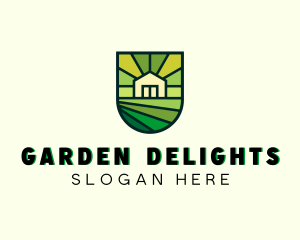 Home Agricultural Landscaping logo design