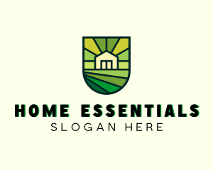 Home Agricultural Landscaping logo design