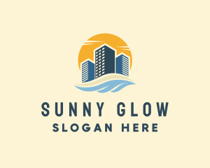 Sunny Seaside Buildings logo