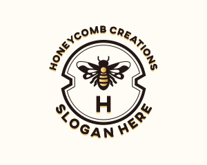 Honey Bee Bumblebee logo design