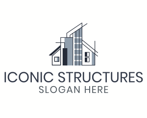 Building Architecute Structure logo design