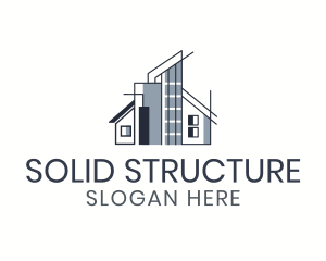 Building Architecute Structure logo design