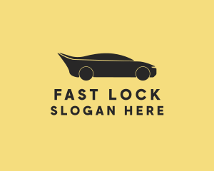 Fast Car Racing  logo design