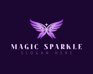 Magical Fairy Wings logo design