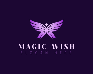 Magical Fairy Wings logo design