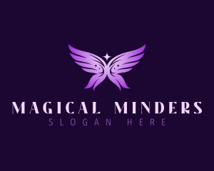 Magical Fairy Wings logo design