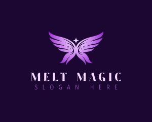 Magical Fairy Wings logo design