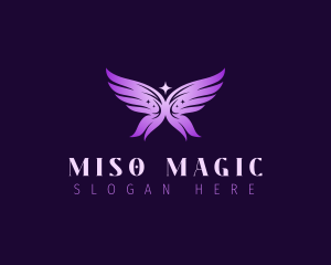 Magical Fairy Wings logo design