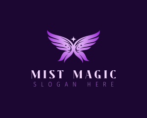 Magical Fairy Wings logo design