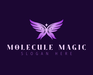 Magical Fairy Wings logo design