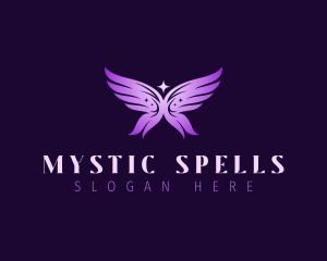 Magical Fairy Wings logo design