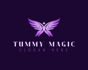 Magical Fairy Wings logo design