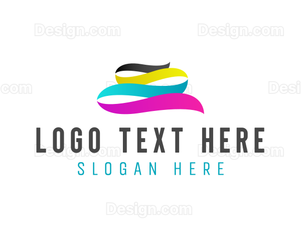 Ribbon Advertising Agency Logo