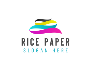 Ribbon Advertising Agency logo design