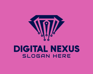 Digital Diamond Software logo design