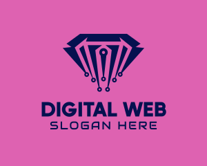 Digital Diamond Software logo design