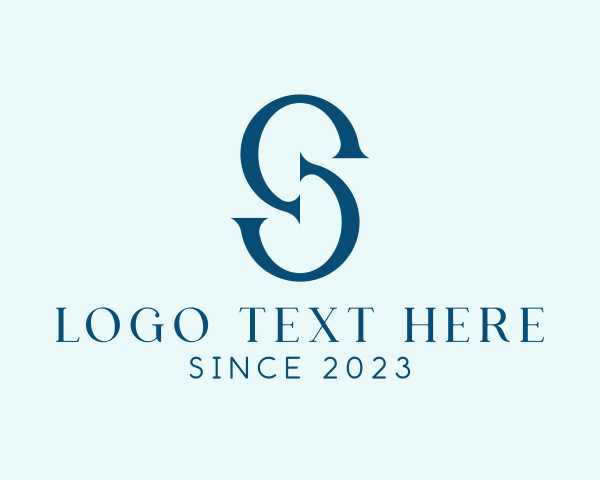 Typography logo example 1