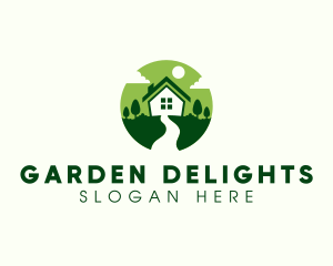 Realty House Landscaping logo design