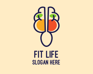 Brain Food Restaurant  Logo