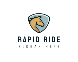 Equestrian Horse Riding logo design