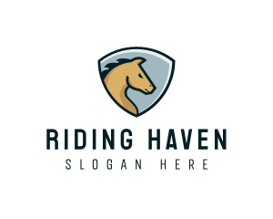 Equestrian Horse Riding logo design