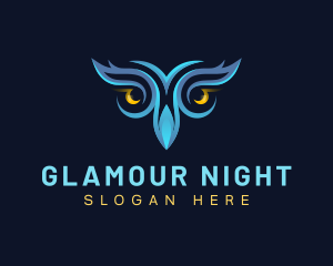 Night Bird Owl logo design