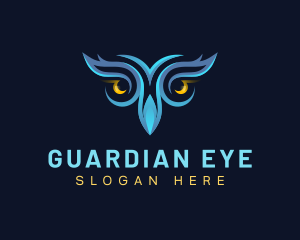 Night Bird Owl logo design