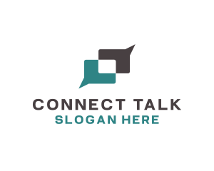 Talk Chat Social logo design