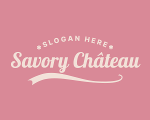 Feminine Apparel Business logo design