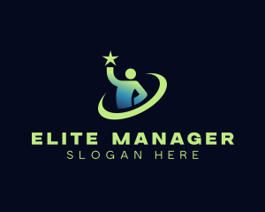 Great Leader Management logo design