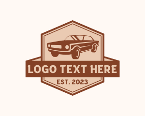 Retro Car Detailing logo