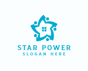 Star Housing Realty logo design