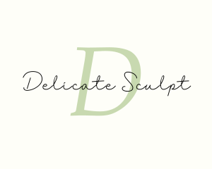 Feminine Script Business logo design