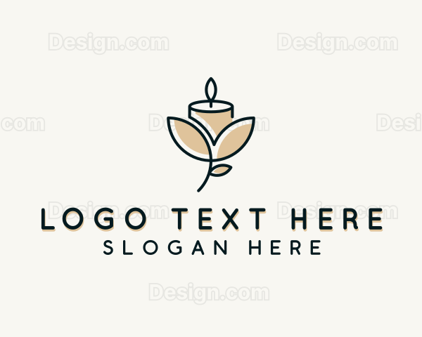 Wellness Candle Decor Logo