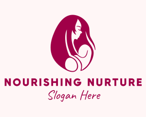 Mom & Baby Maternity logo design