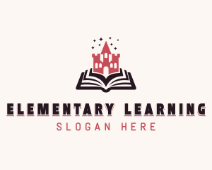 Kindergarten Learning Castle logo design