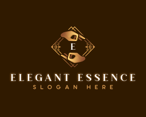 Elegant Hands Wellness logo design