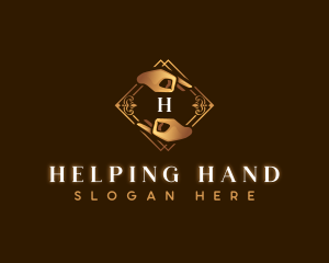 Elegant Hands Wellness logo design