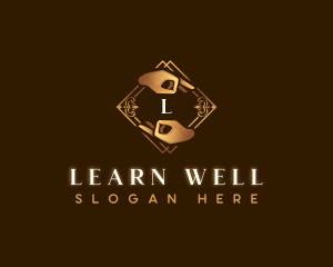 Elegant Hands Wellness logo design