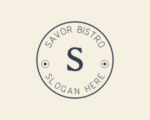 Retro Restaurant Bar logo design